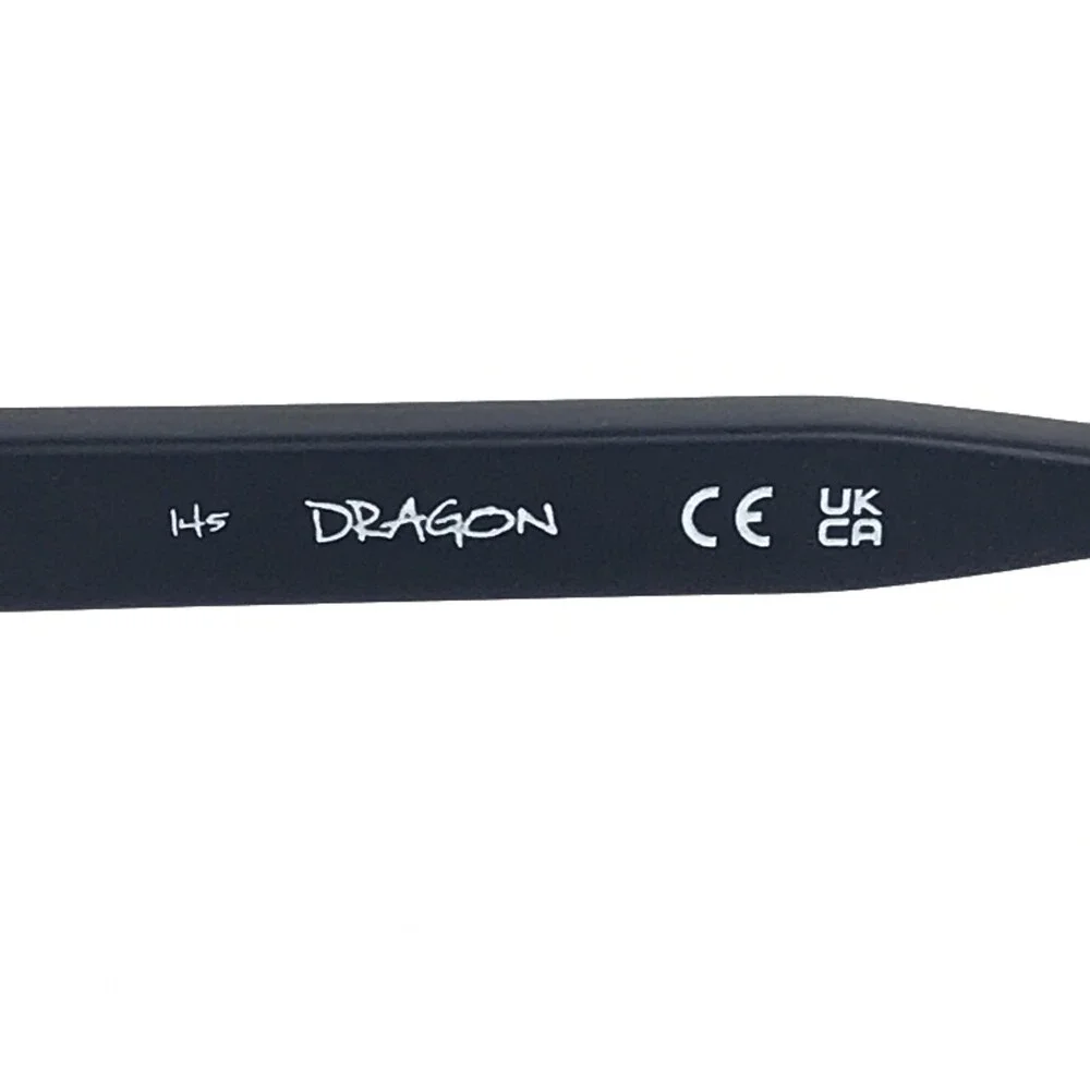 Dragon Eyeglasses Frames DR2004 410 Blue Silver Rectangle Full Rim 54-17-145